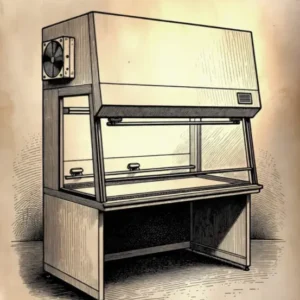 illustration d'une hotte à flux laminaire de laboratoire