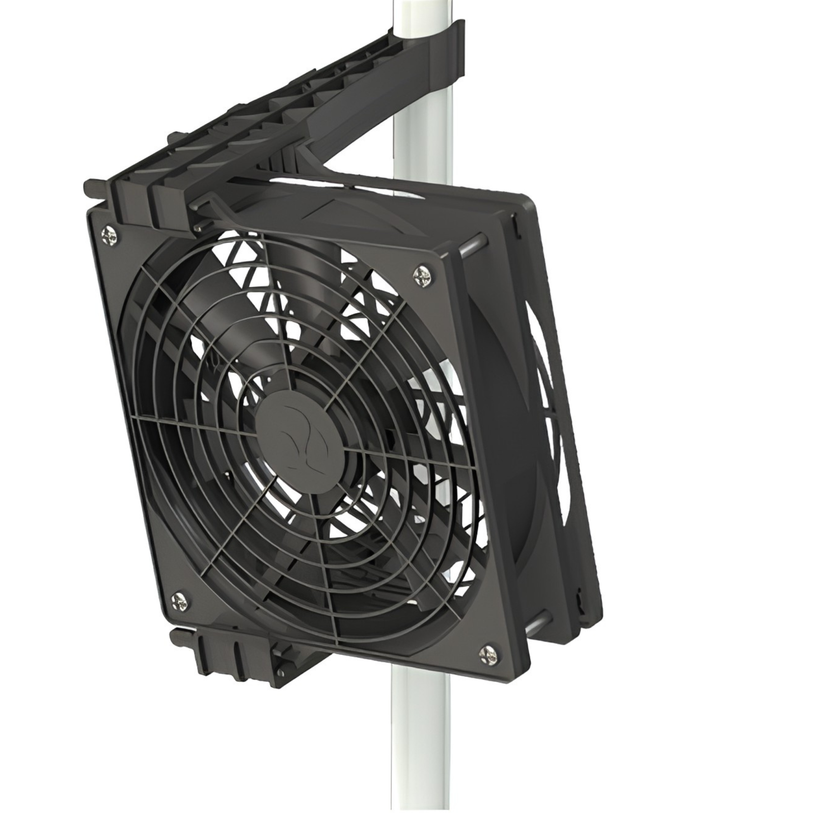 Ventilateur Monkey Fan MF120 24V - installé dans une tente de culture